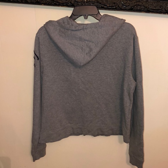 Aeropostale gray zip up hooded jacket - Picture 3 of 7